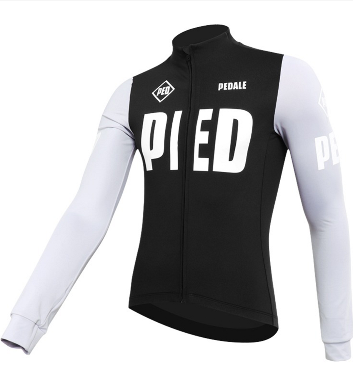 페달레(PEDALE) PEDALE MIDSEASON L/S PED EDITION 페달레 미드시즌 에디션 롱슬리브 져지-블랙/그레이