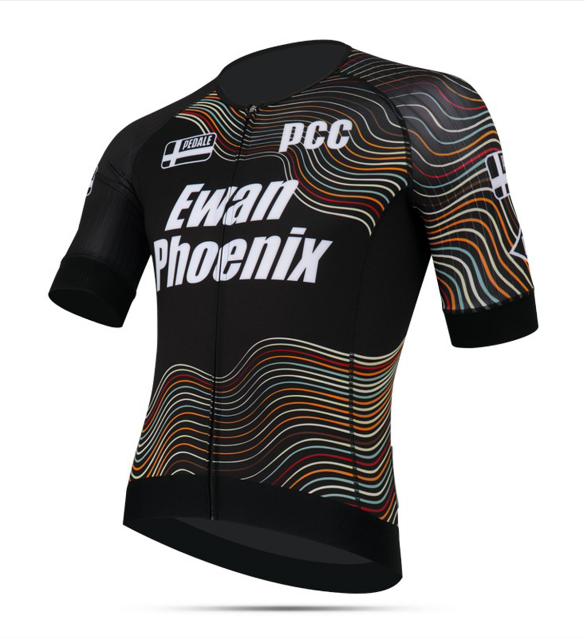페달레(PEDALE) PCC AERO JERSEY EP EDITION 클럽 에이로 져지 EP 에디션-블랙