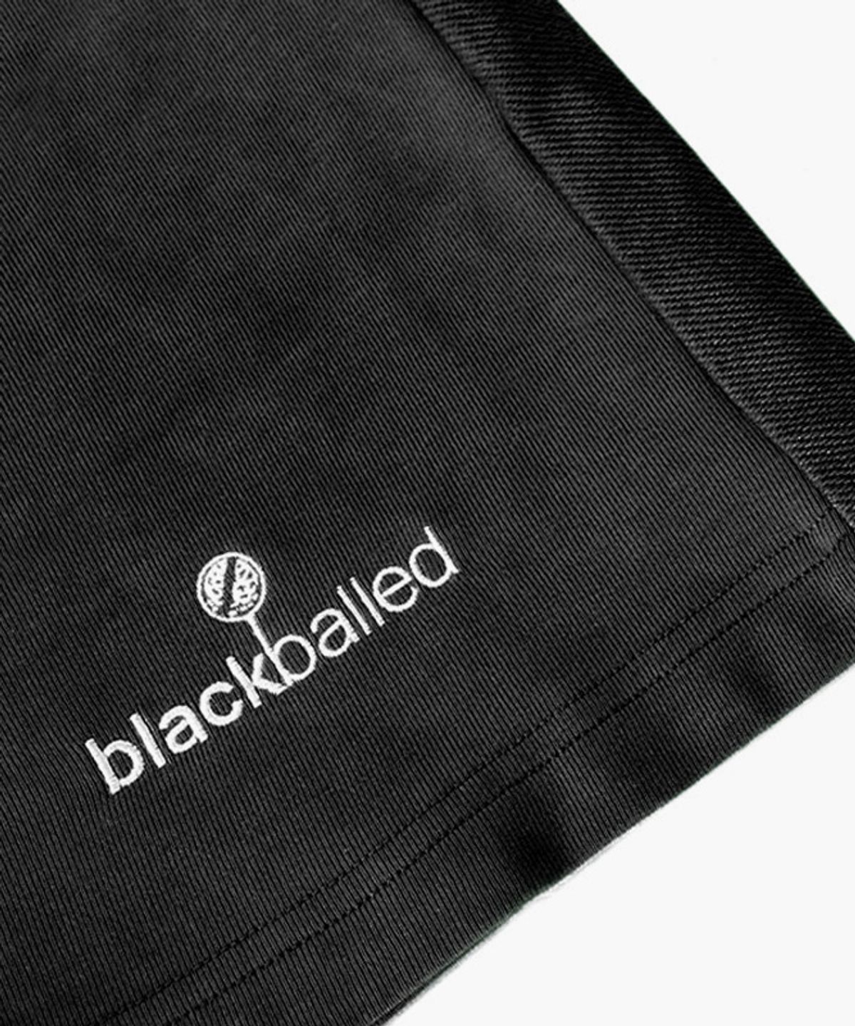 블랙볼드(BLACKBALLED) bbg 스웻 숏팬츠 BLACK