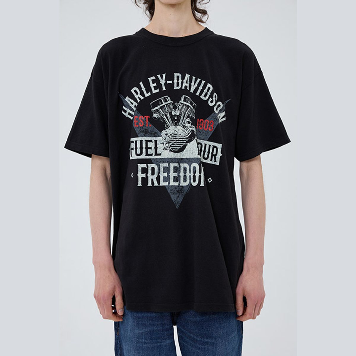 할리데이비슨(HARLEY-DAVIDSON) 코리아 프리덤 반팔티셔츠