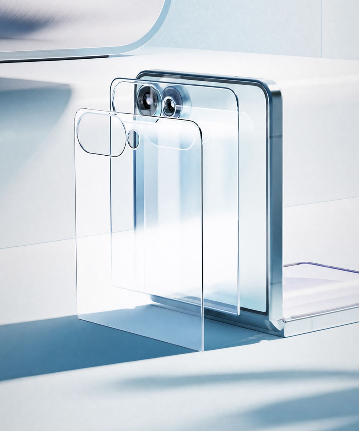 누아트(NUART) [갤럭시Z플립8출시]전면 풀커버 강화유리 액정보호필름(2개입)