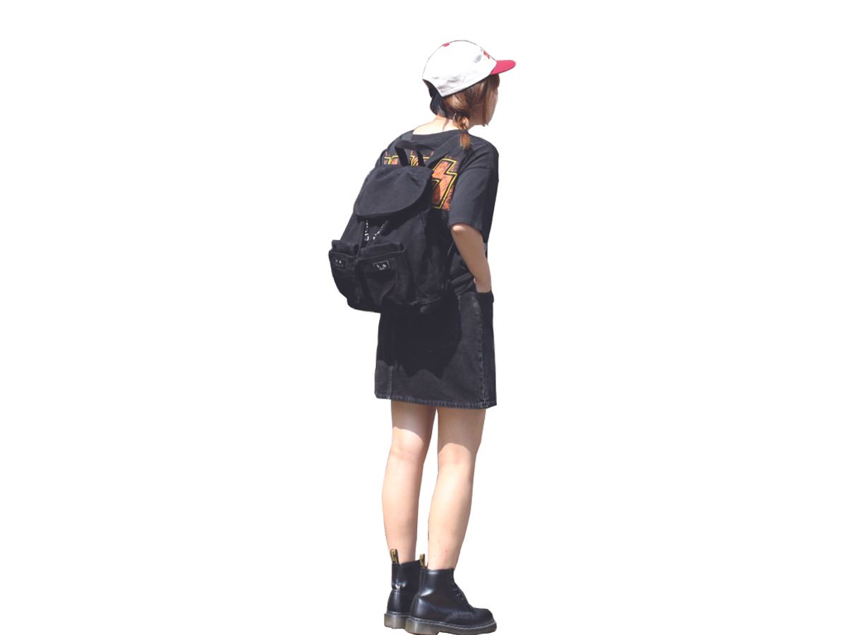 블루이(BLUEY) 블루이 버니버니 백팩  블랙