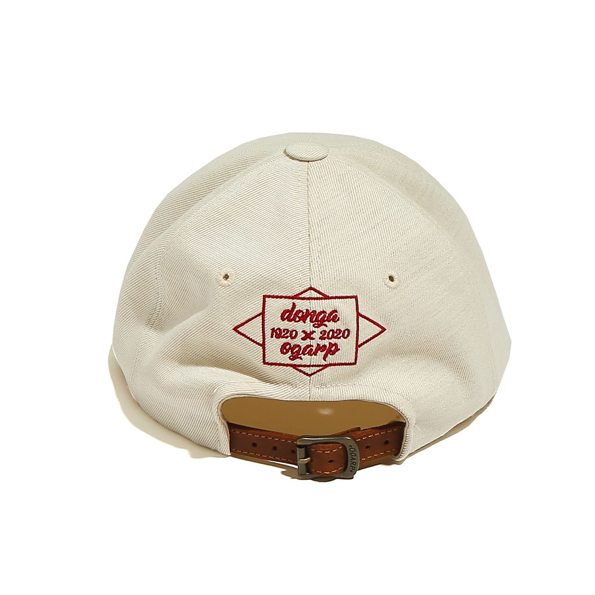 오가프(OGARP) [오가프X동아일보] Donga Signature Logo Cap  Ivory