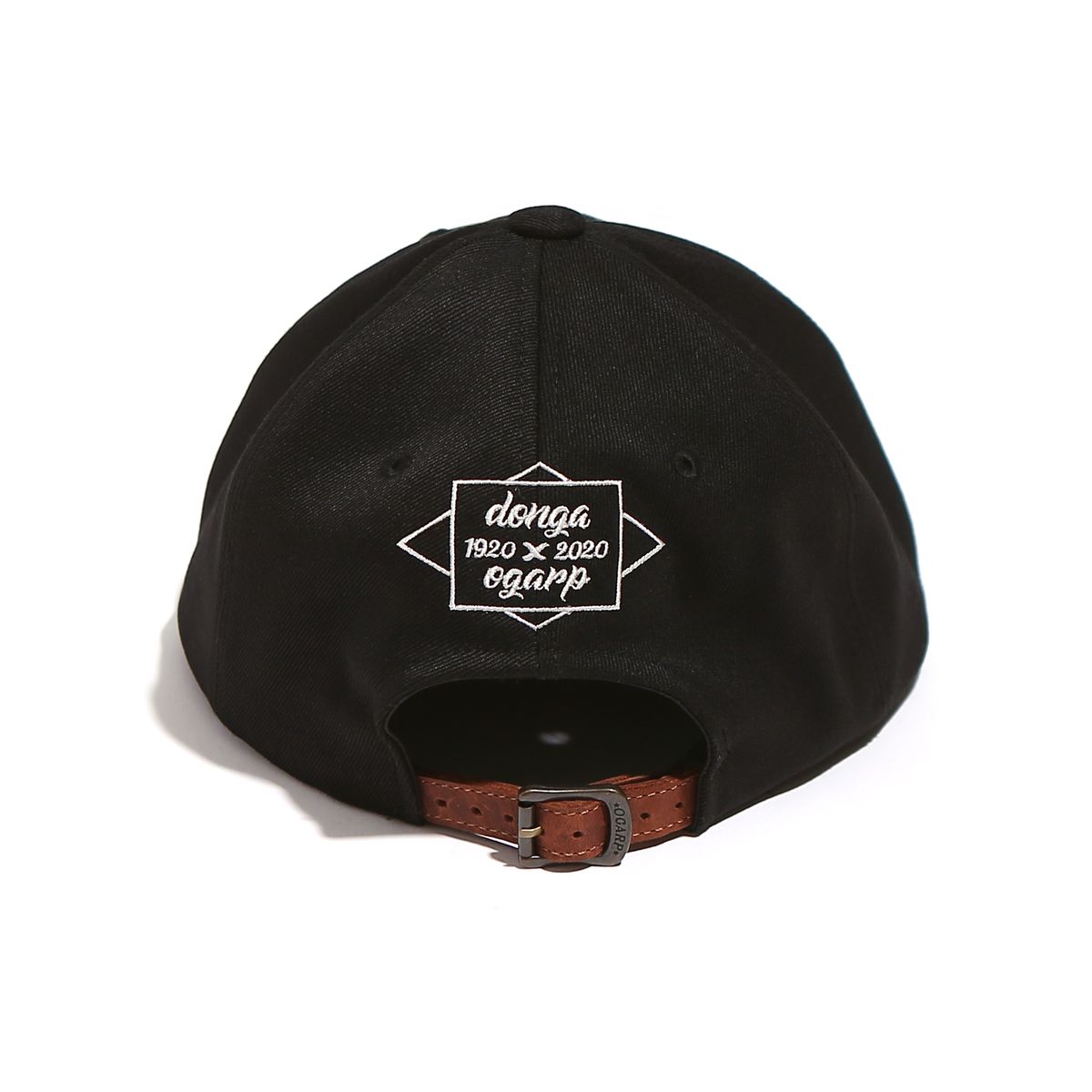 오가프(OGARP) [오가프X동아일보] Donga Signature Logo Cap  Black