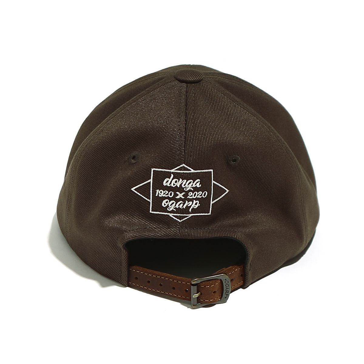 오가프(OGARP) [오가프X동아일보] Donga Signature Logo Cap  Brown