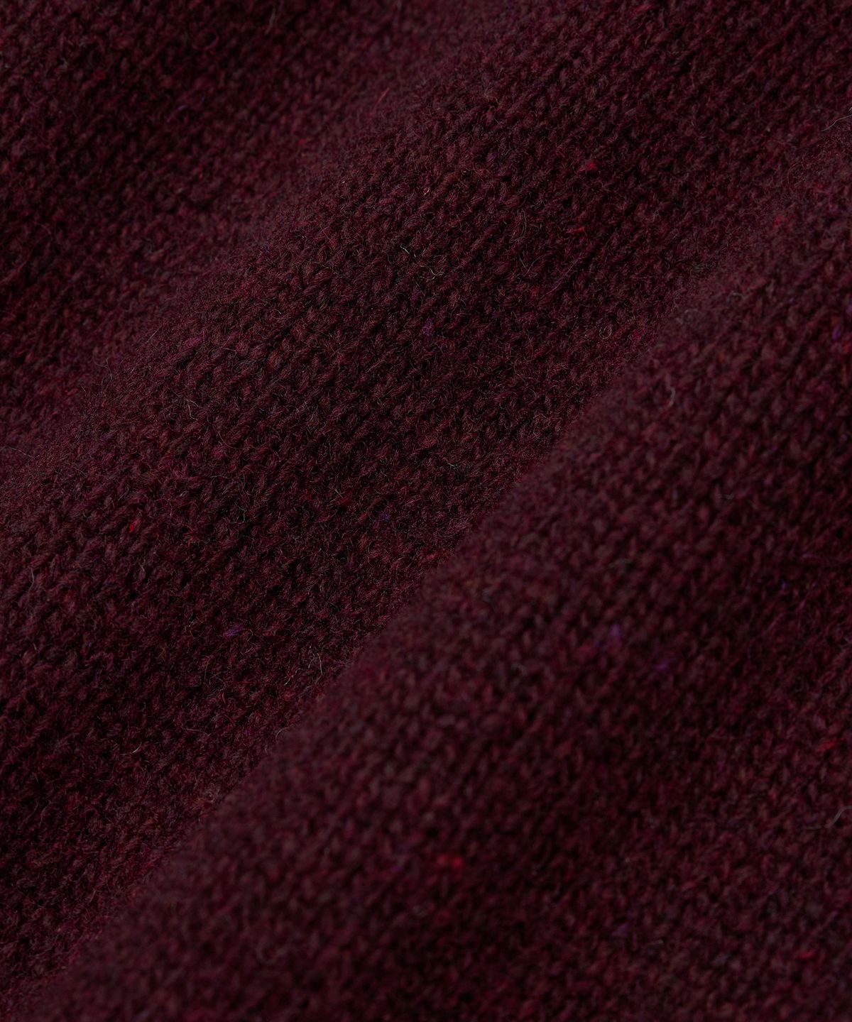웨스트 그랜드 블러바드(WEST GRAND BOULEVARD) 세미오버 울 블렌디드 니트 BURGUNDY
