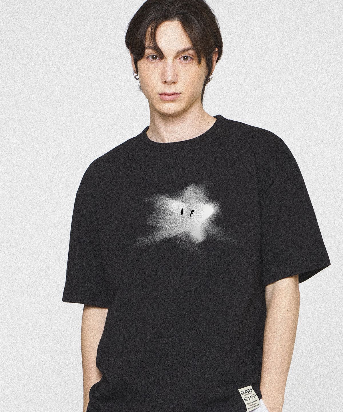 그레이버(GRAVER) [UNISEX]Blue star 반팔티_2color