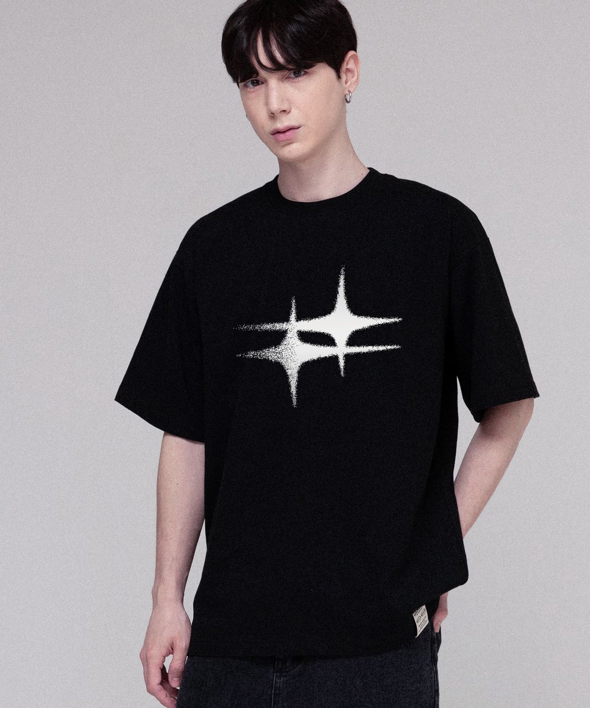 그레이버(GRAVER) [UNISEX]eternity 반팔티_블랙