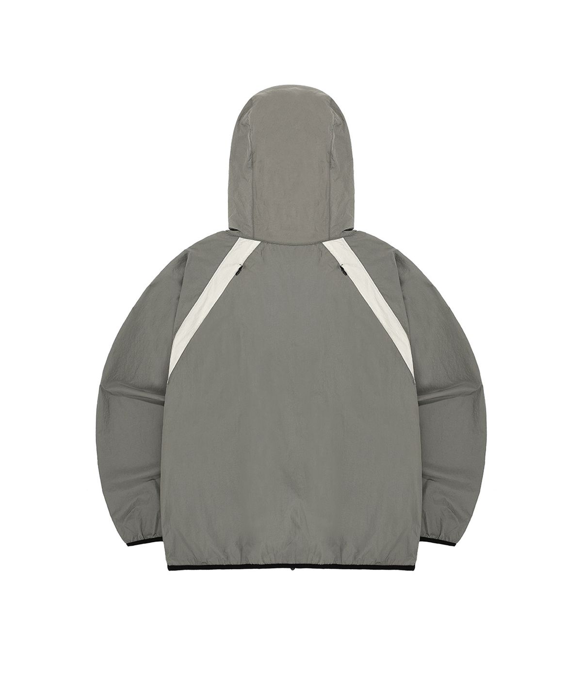 오픈야드(오와이)(OPENYARD(OY)) CURVED ZIPPER WIND BREAKER JACKET-KHAKI