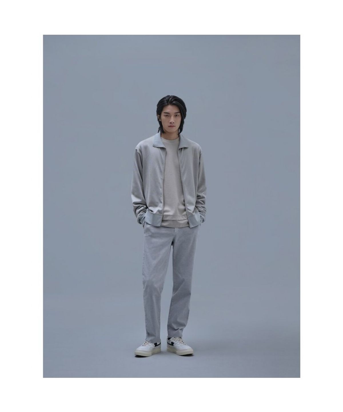 시프트지(SHIFT.G) Garment Dyed Slacks  Ivory
