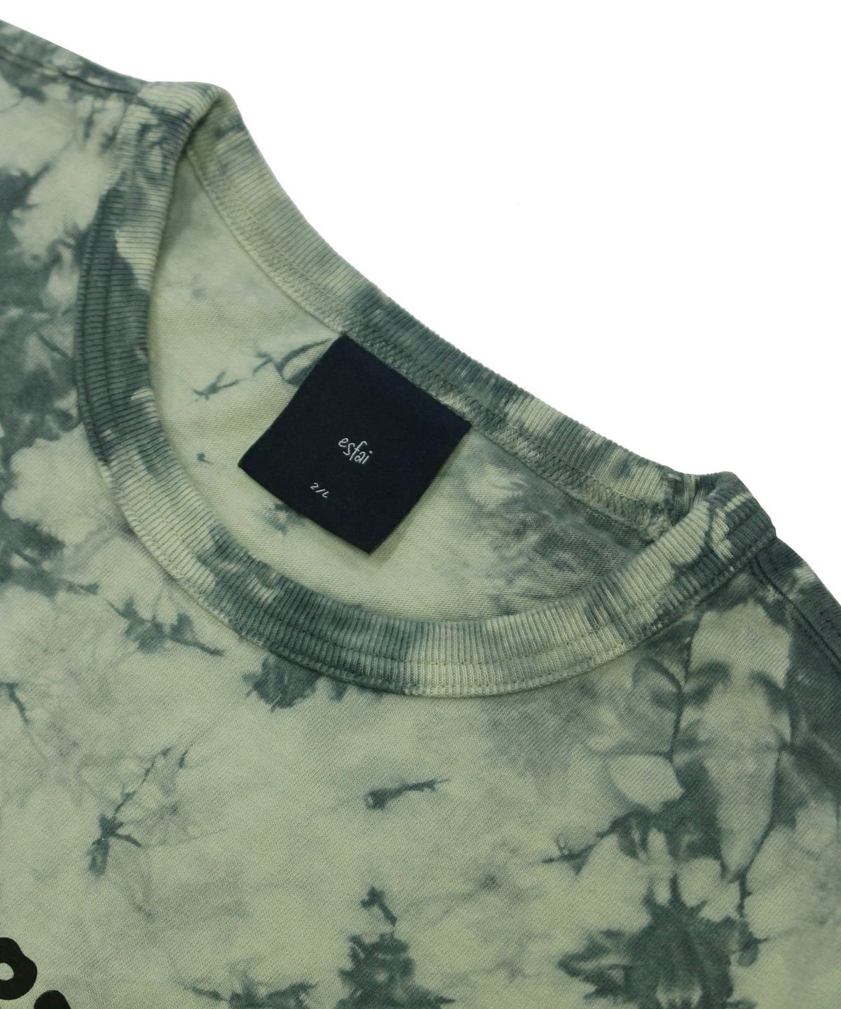 에스파이(ESFAI) FOUR-LEAF TIE DYE (GREEN)