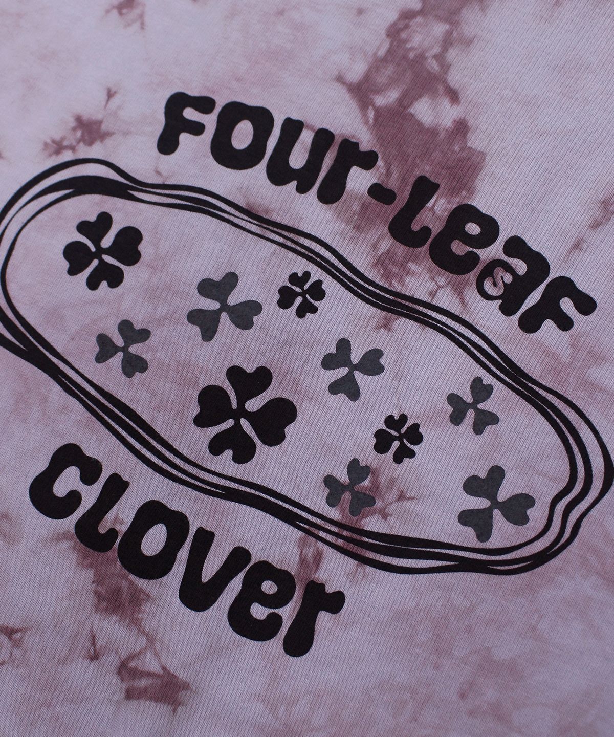 에스파이(ESFAI) FOUR-LEAF TIE DYE (PURPLE)