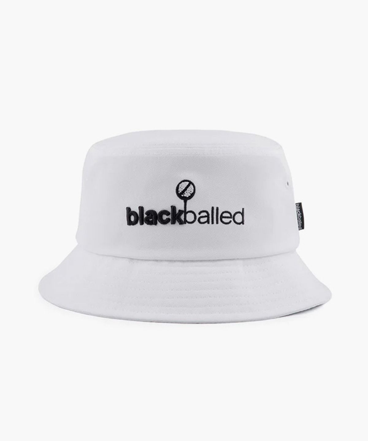 블랙볼드(BLACKBALLED) 버킷햇 WHITE