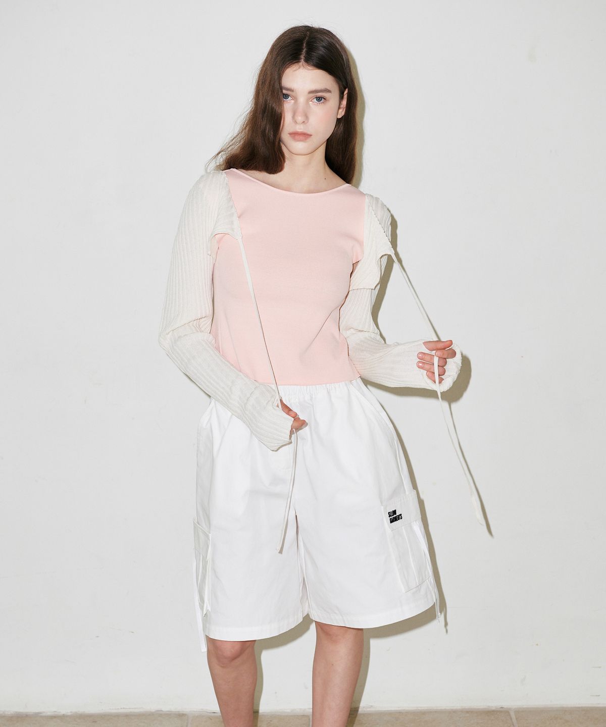 슬로우가먼츠(SLLOW GARMENTS) SUMMER PUFF BOLERO - IVORY