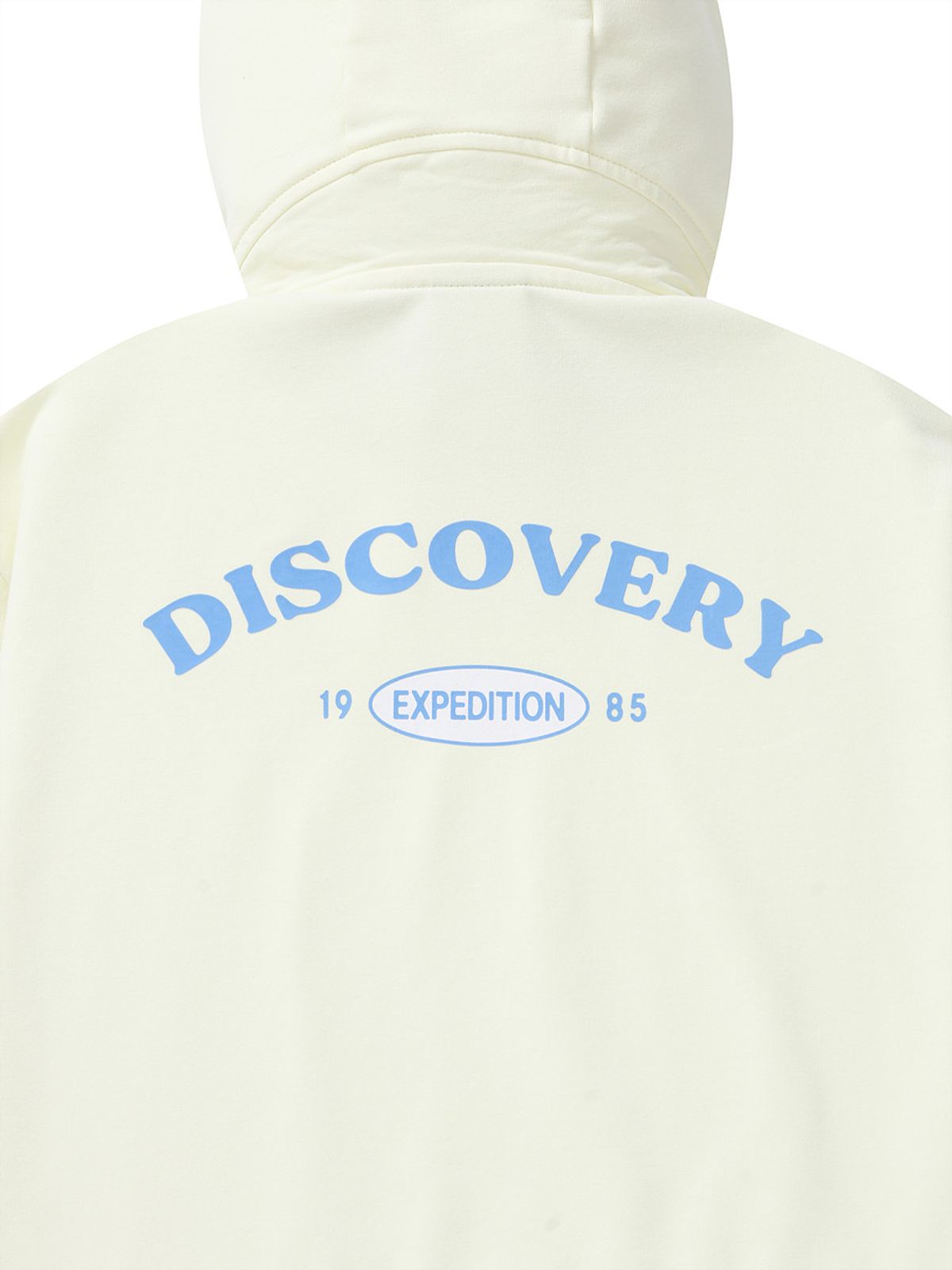 디스커버리 키즈(DISCOVERY KIDS) 여아 세미크롭 트레이닝 후드집업 (L/CREAM)