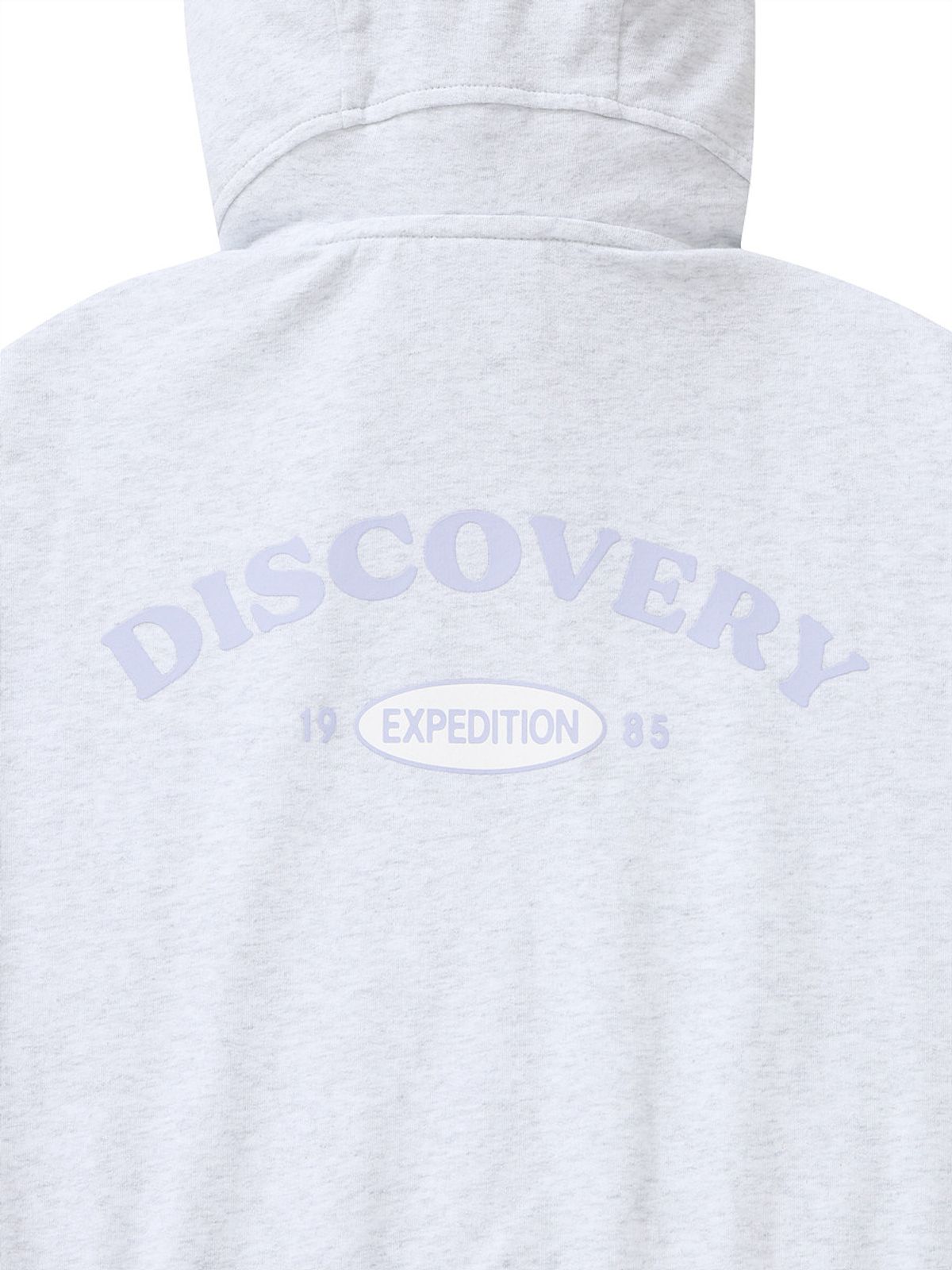 디스커버리 키즈(DISCOVERY KIDS) 여아 세미크롭 트레이닝 후드집업 (M/GREY)
