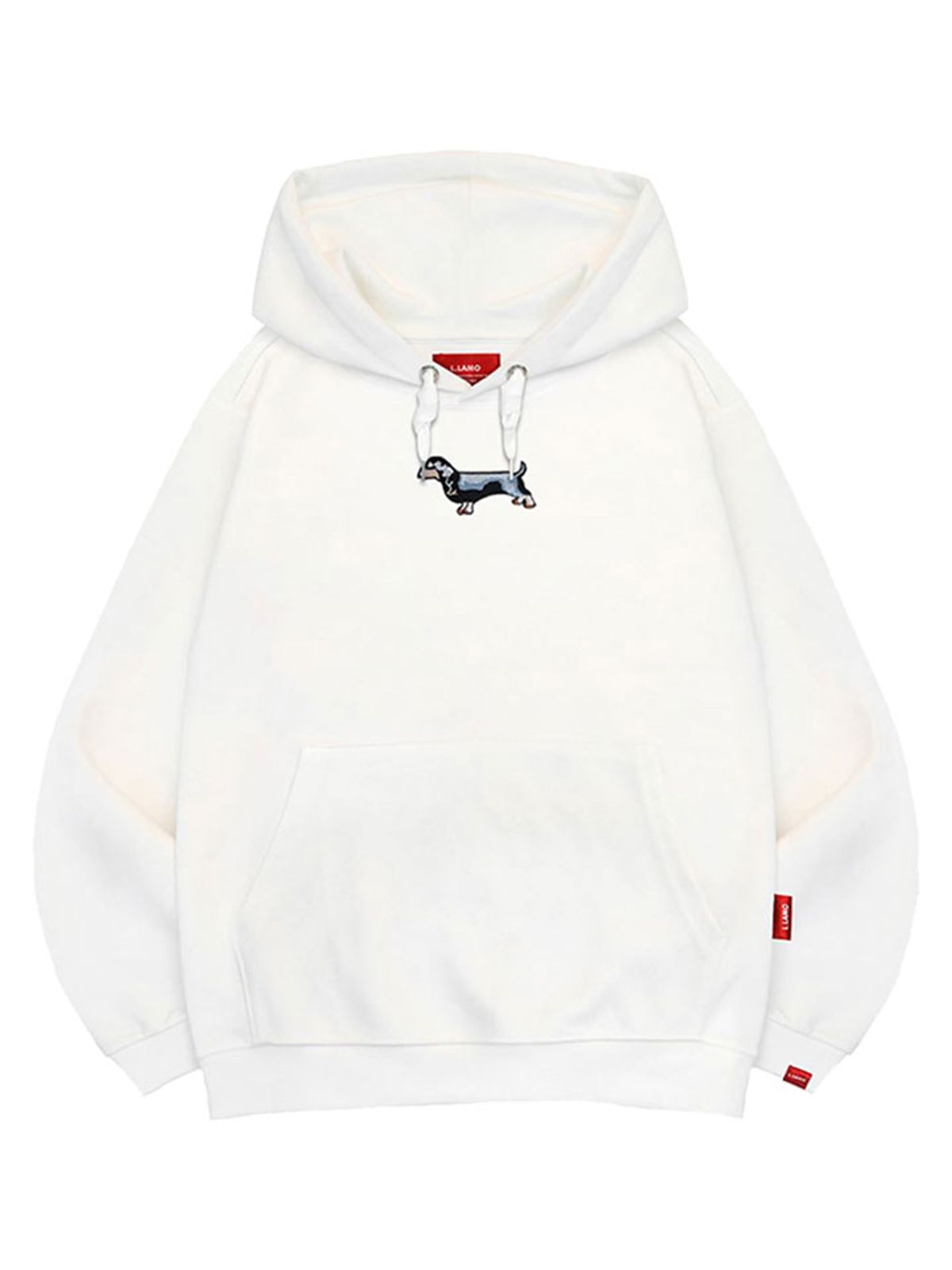 엘라모(LLAMO) 강아지 후드티 남녀공용 빅사이즈 M~4XL