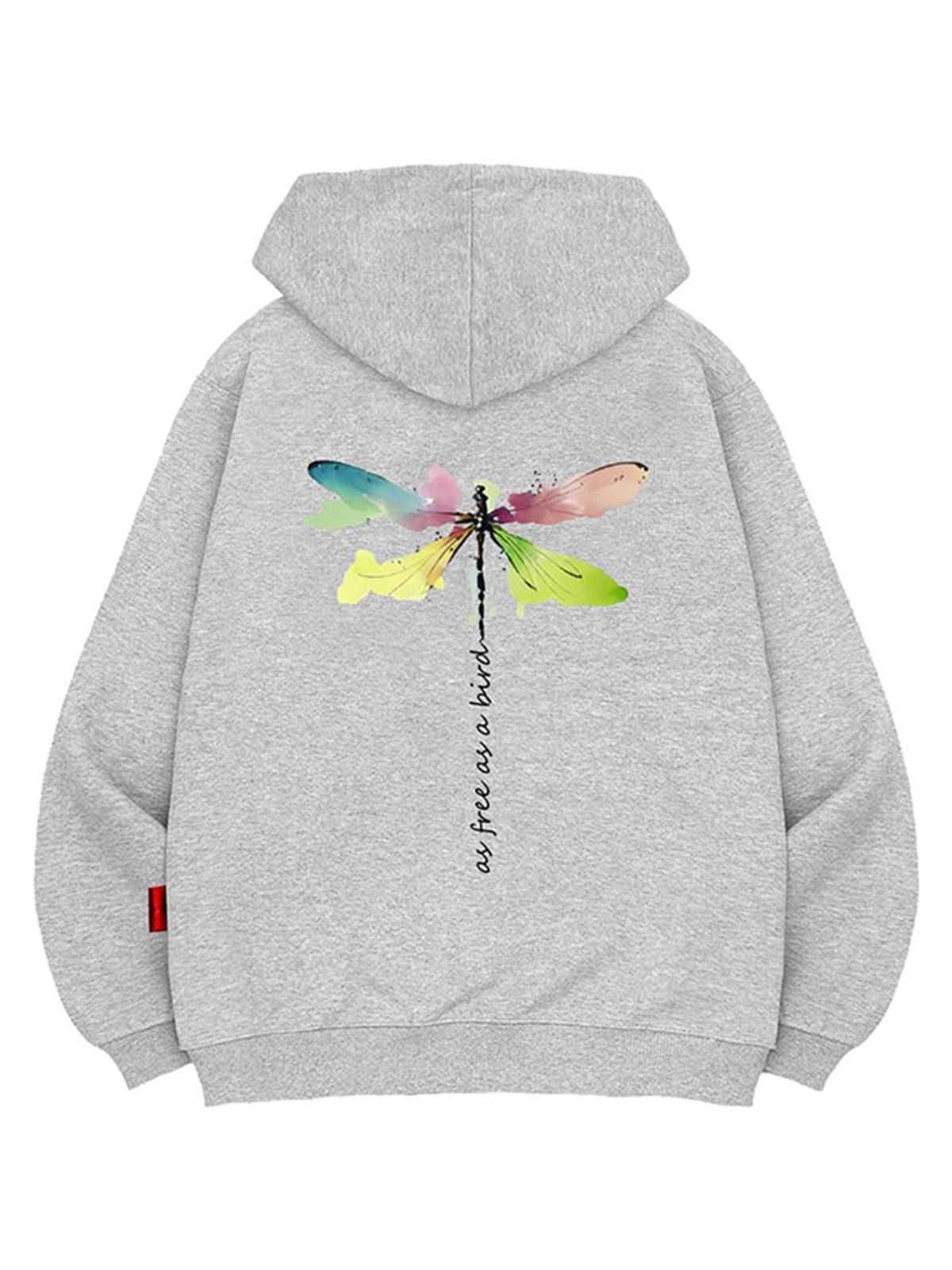 엘라모(LLAMO) 잠자리 후드티 남녀공용 빅사이즈 M~4XL