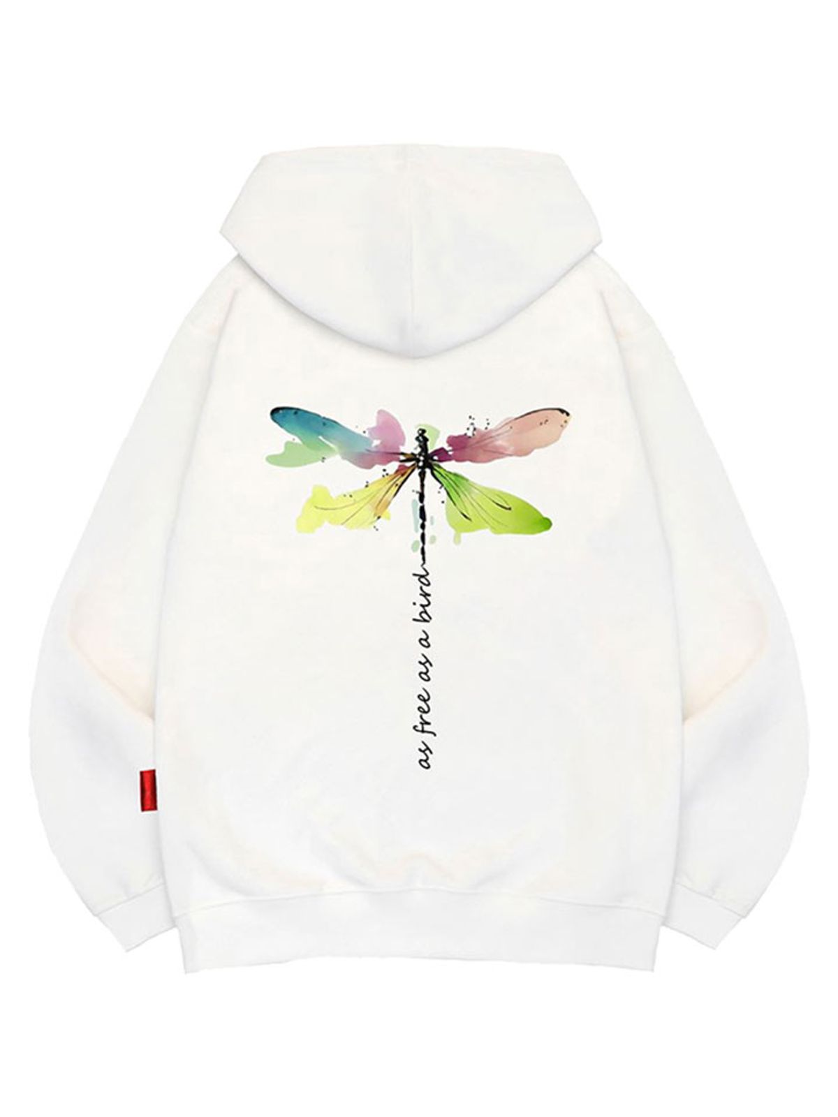 엘라모(LLAMO) 잠자리 후드티 남녀공용 빅사이즈 M~4XL