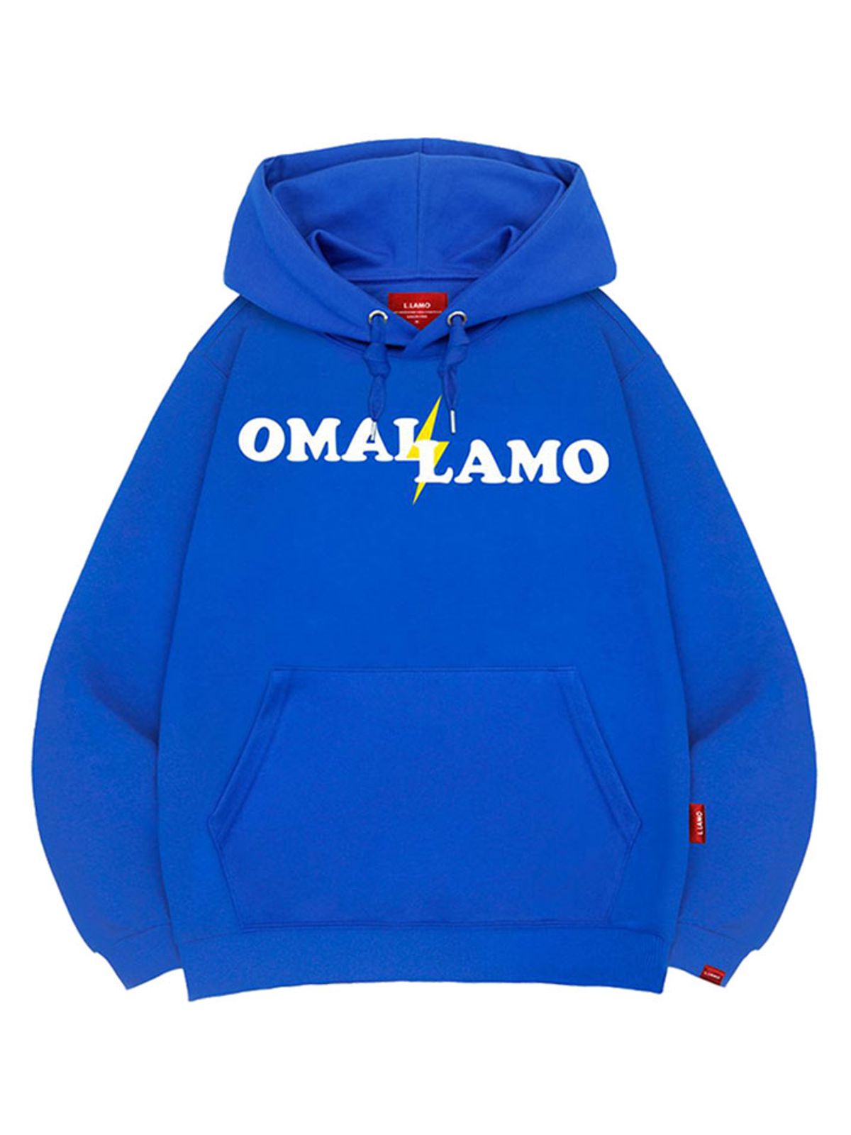 엘라모(LLAMO) 썬더라모 후드티 남녀공용 빅사이즈 M~4XL