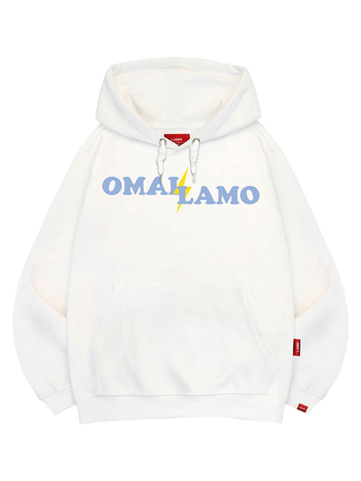 엘라모(LLAMO) 썬더라모 후드티 남녀공용 빅사이즈 M~4XL