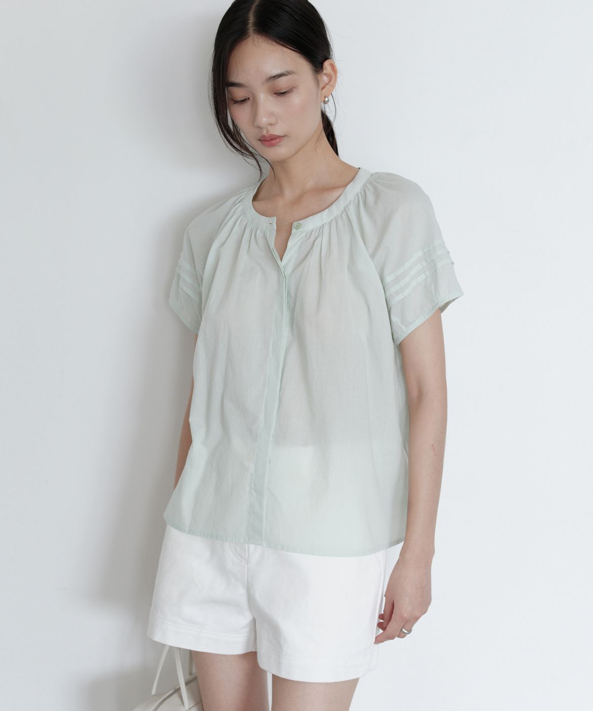 유라고(URAGO) Marge round blouse
