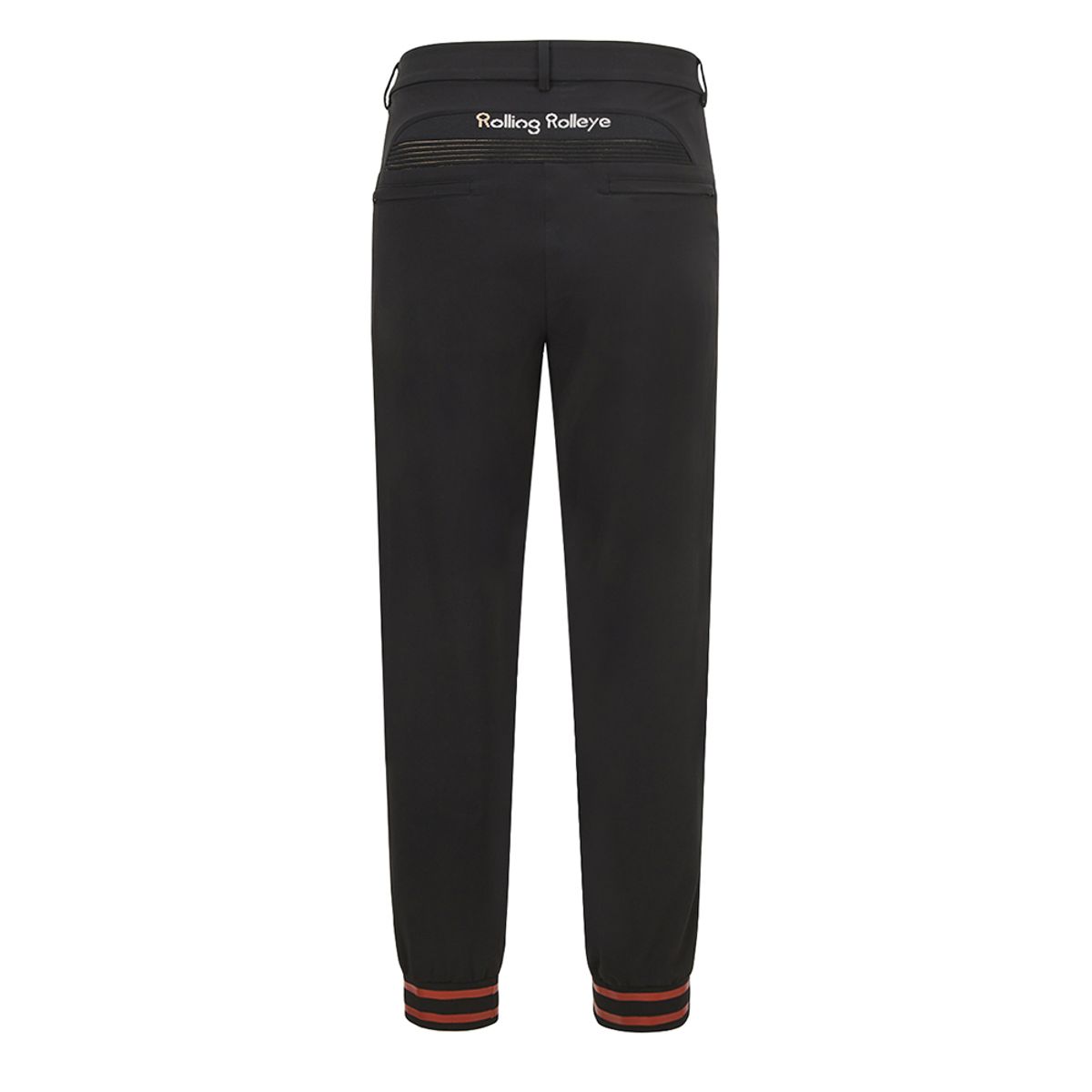 롤링롤라이(ROLLINGROLLEYE) 롤롤 스트레치 조거팬츠 블랙 Roll Roll Stretch Jogger Pants Black