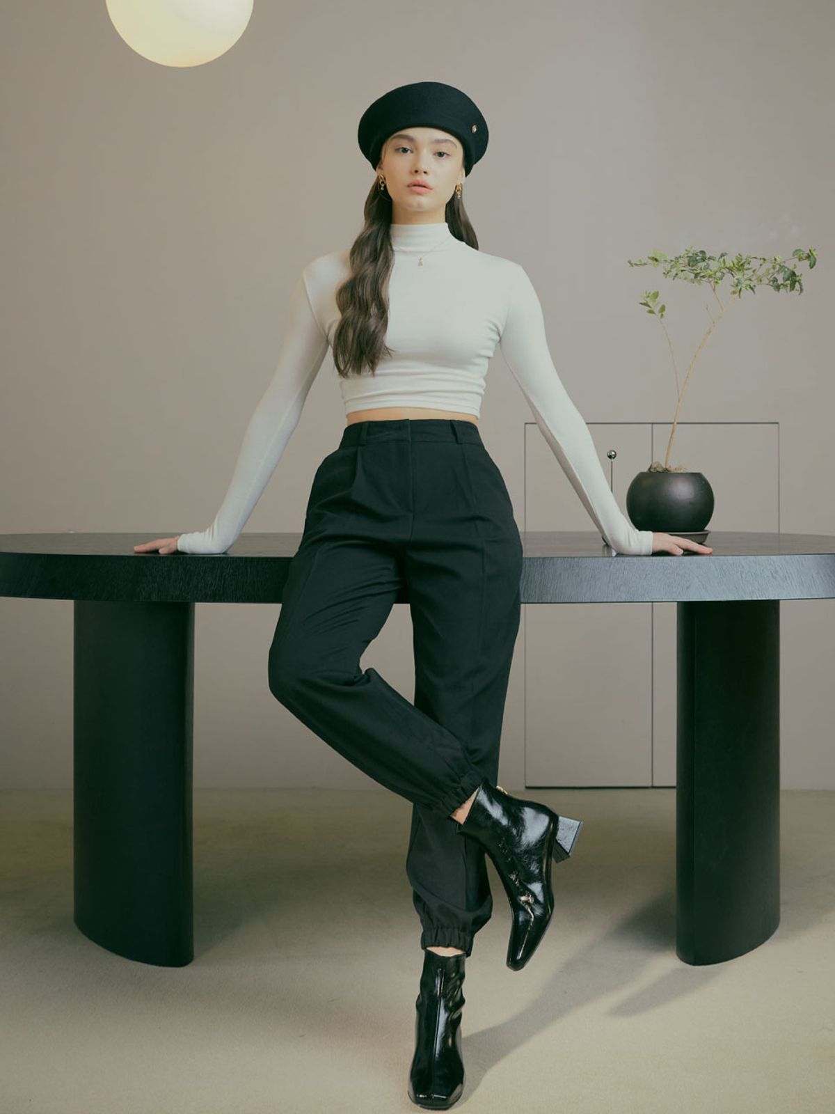 더 로맨틱 오션(THE ROMANTIC OCEAN) Glad boots / 글래드 부츠 (black)