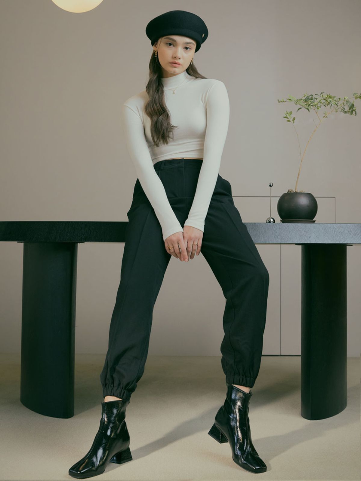 더 로맨틱 오션(THE ROMANTIC OCEAN) Glad boots / 글래드 부츠 (black)