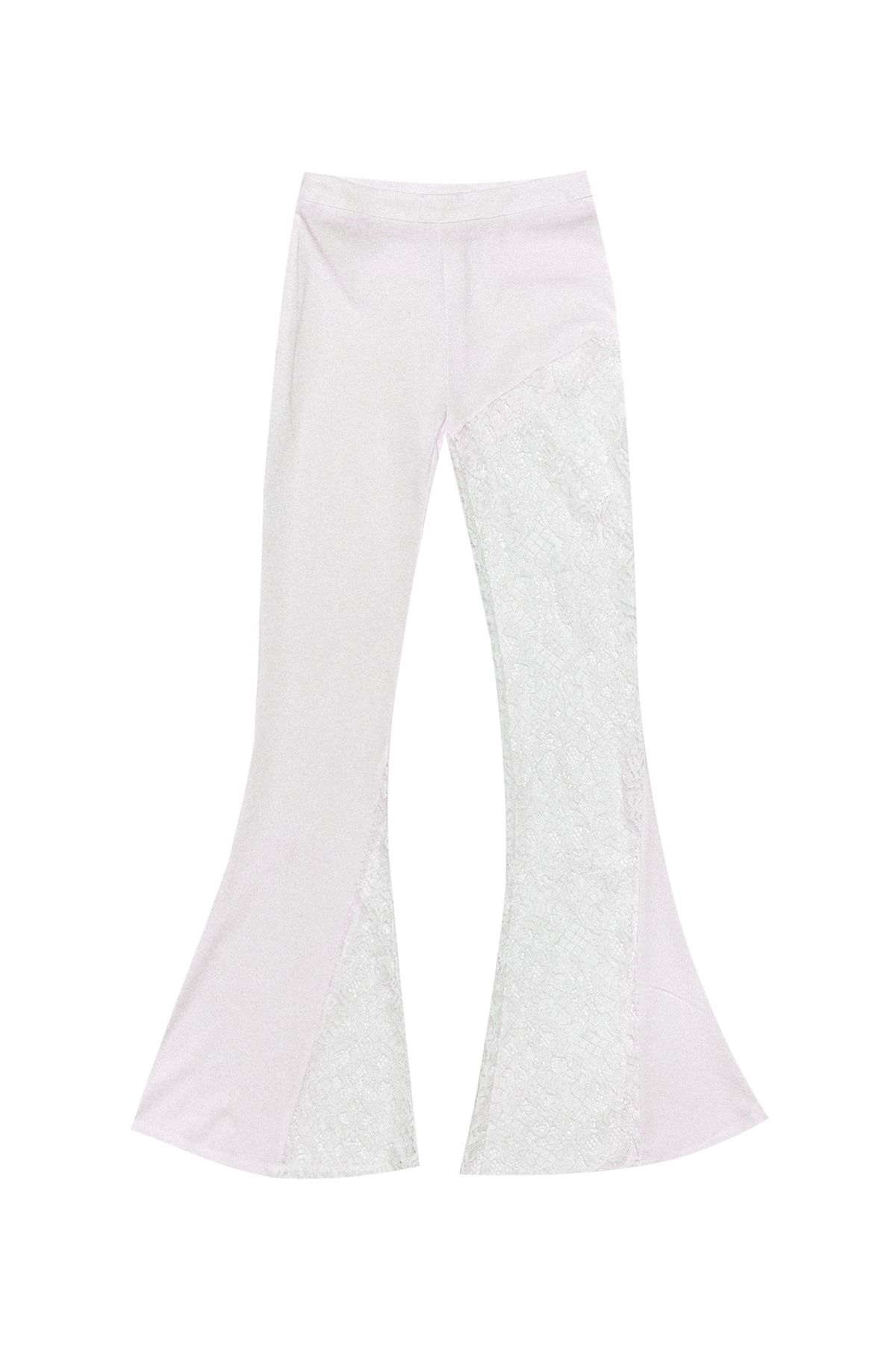 달링유어배드(DARLING, YOU'RE BAD) LACE BOOTS CUT PANTS #WHITE
