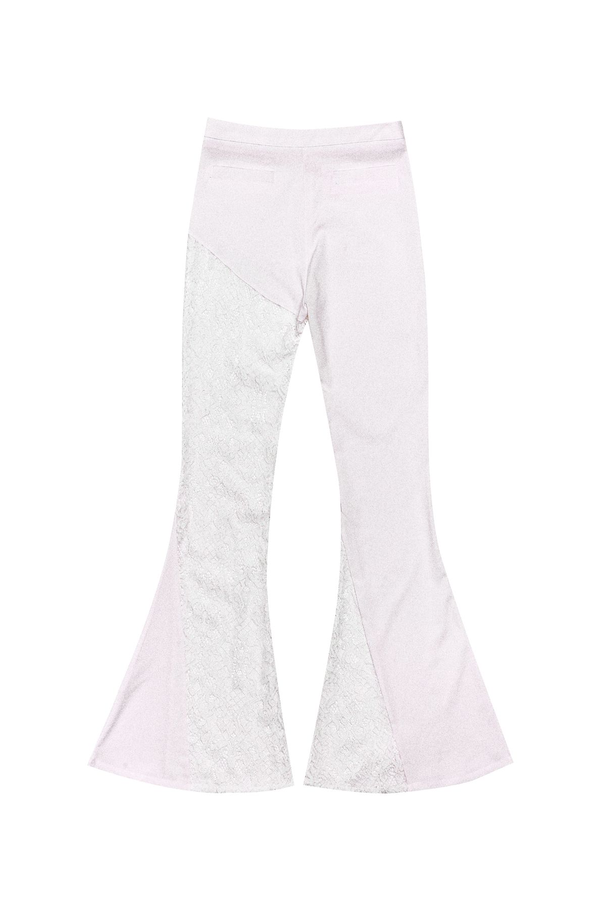 달링유어배드(DARLING, YOU'RE BAD) LACE BOOTS CUT PANTS #WHITE