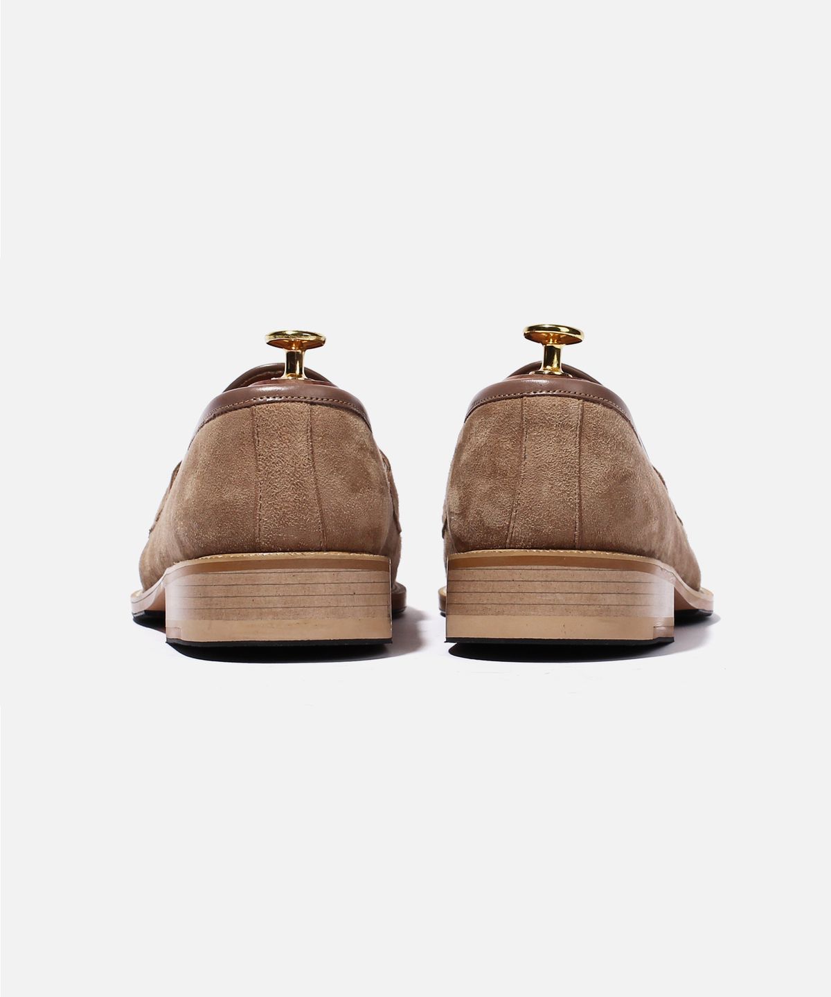 커스텀무드(CUSTOMMOOD) 에쉬 스웨이드 페니로퍼(olive khaki)