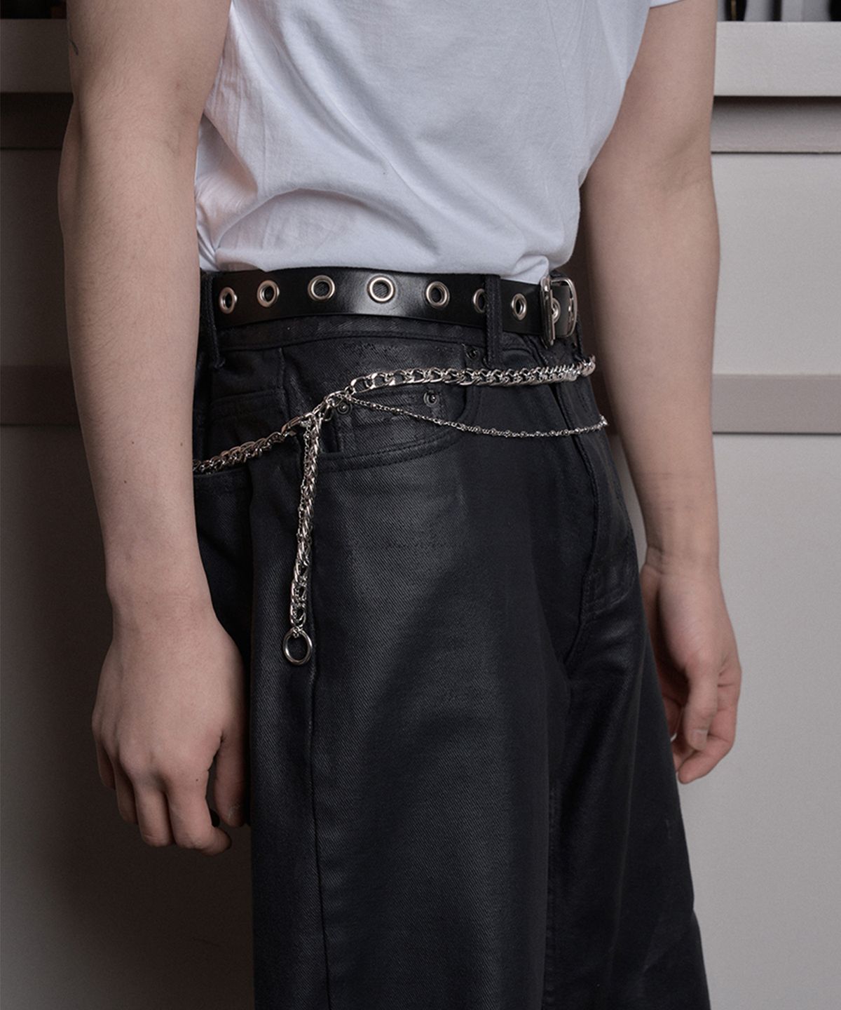 하와(HAWHA) Layered Chain Belt