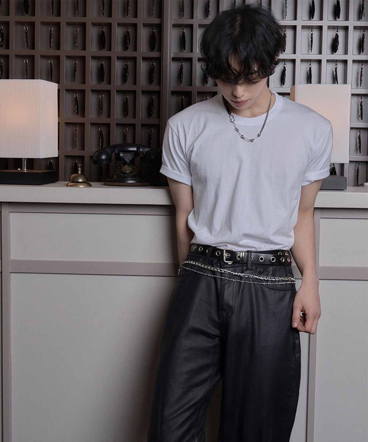 하와(HAWHA) Layered Chain Belt
