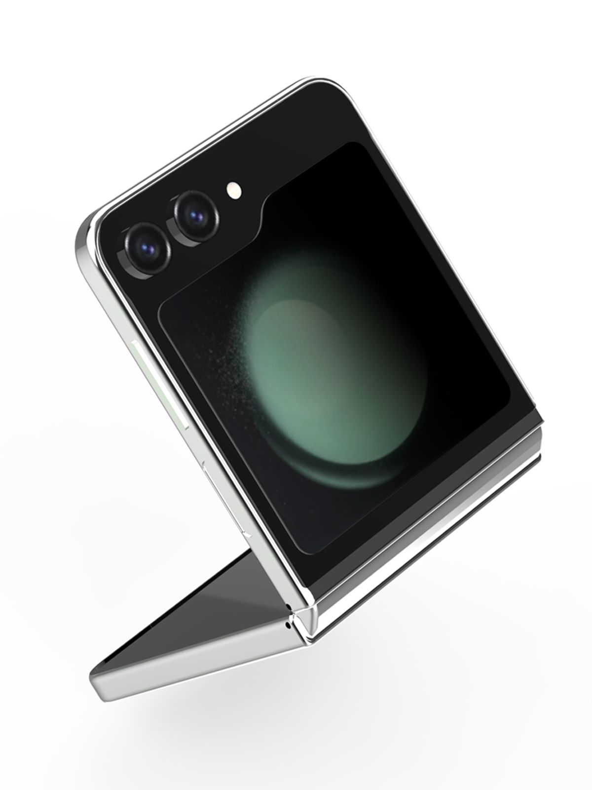 디자인스킨(DESIGNSKIN) 갤럭시Z플립6 2.5D 전면 강화유리-프라이버시