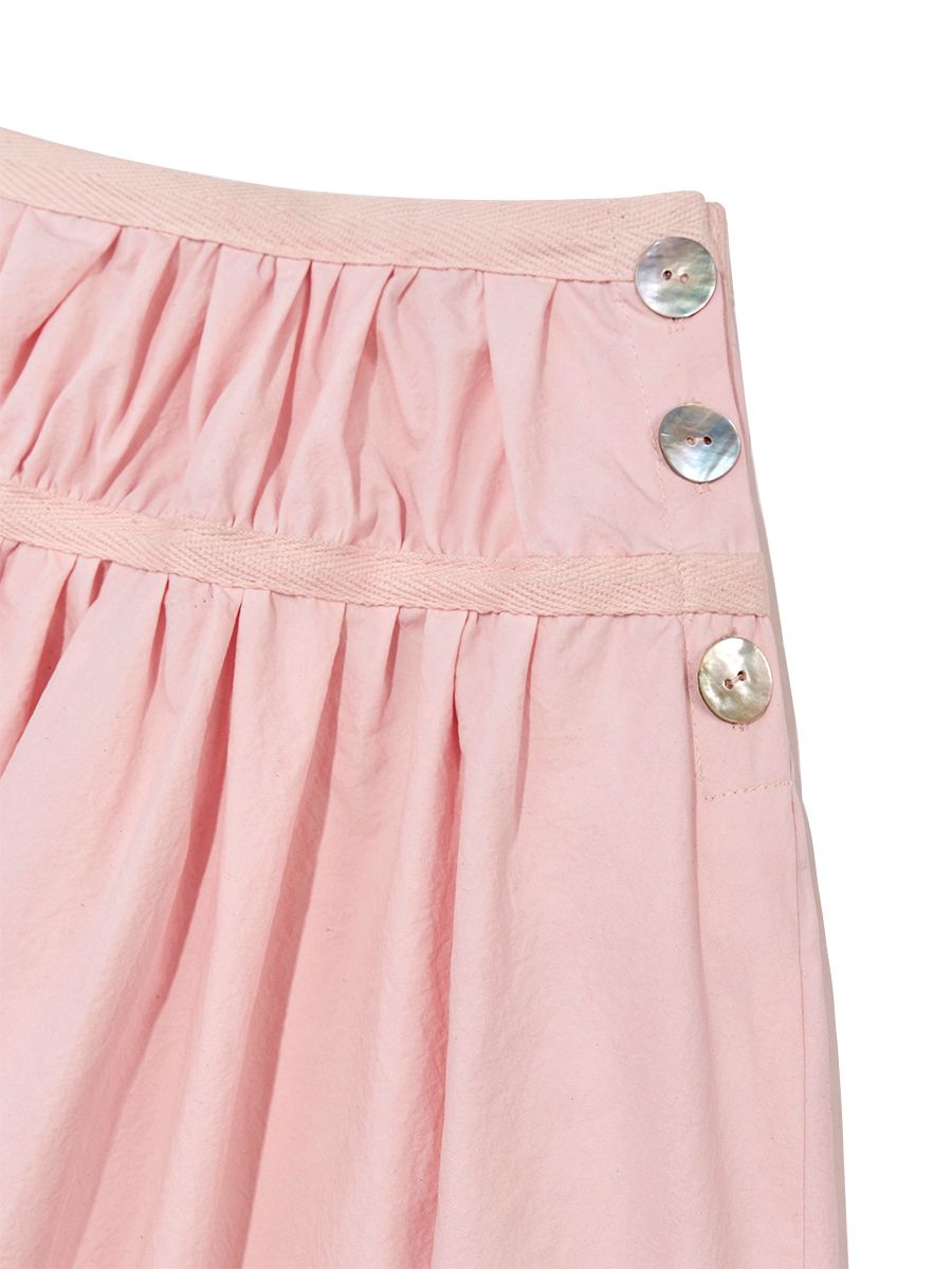 ★GLOWNY★ BLOOM SHIRRING LONG SKIRT NATURAL GY24ASK008NA MUSINSA | GLOWNY BLOOM SHIRRING LONG SKIRT (NATURAL)