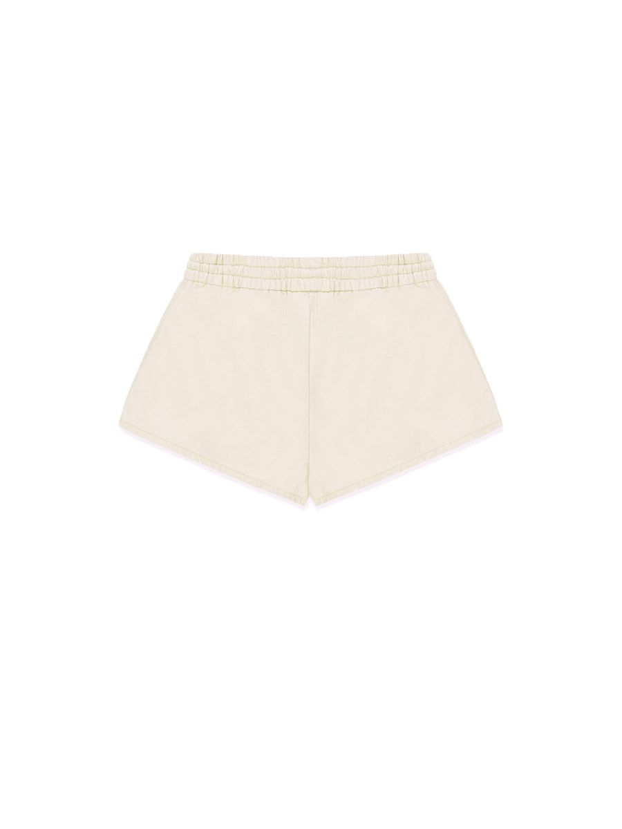 ★送料・関税込★GLOWNY★G CLASSIC COTTON TWILL SHORTS★ MUSINSA | GLOWNY G CLASSIC COTTON TWILL SHORTS (IVORY)