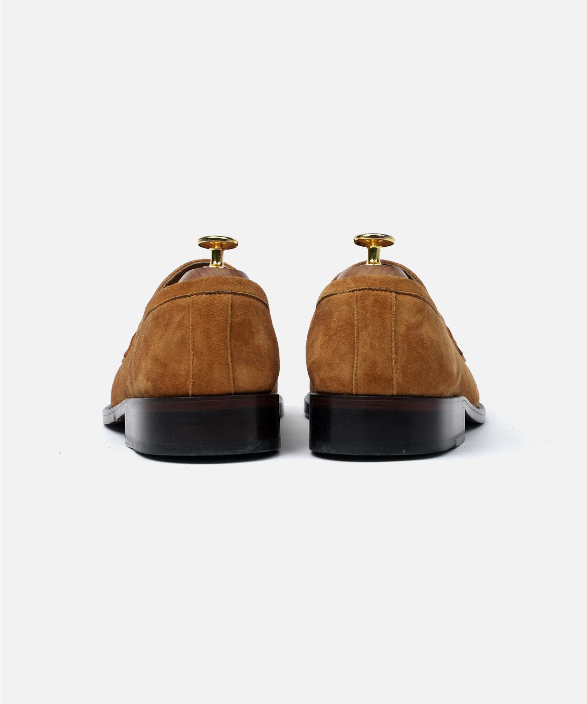 커스텀무드(CUSTOMMOOD) 웨스턴 스웨이드 페니로퍼(gold mellow)