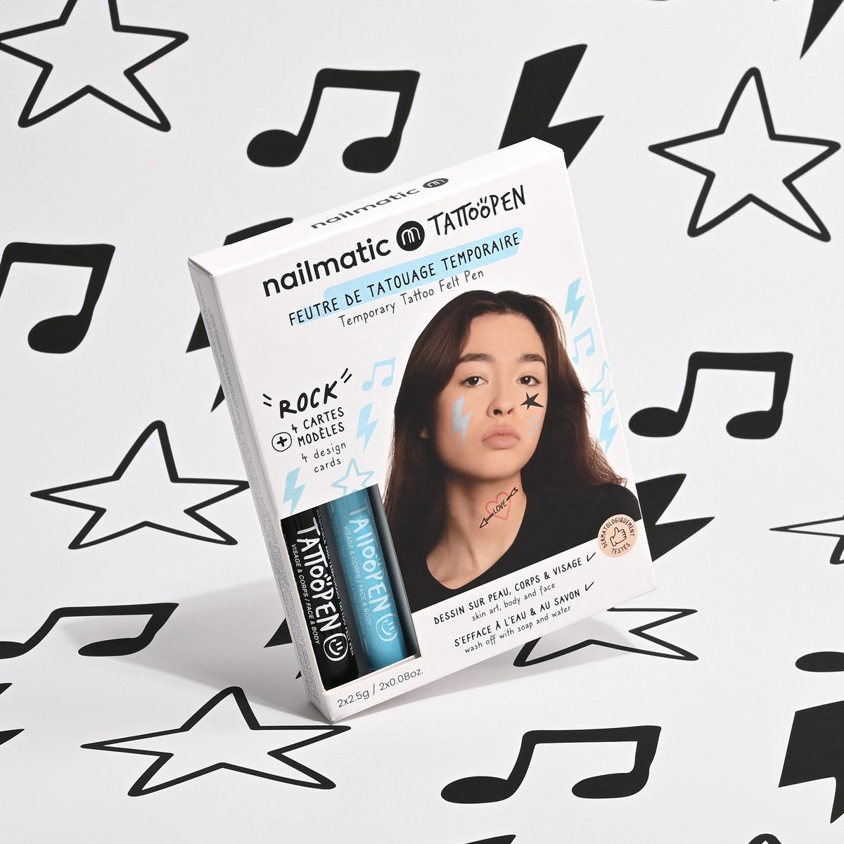 네일매틱(NAILMATIC) 타투펜 듀오