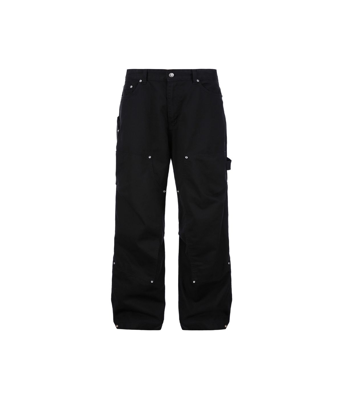 9999아카이브(9999ARCHIVE) Jewelry Revet Double Knee Pants