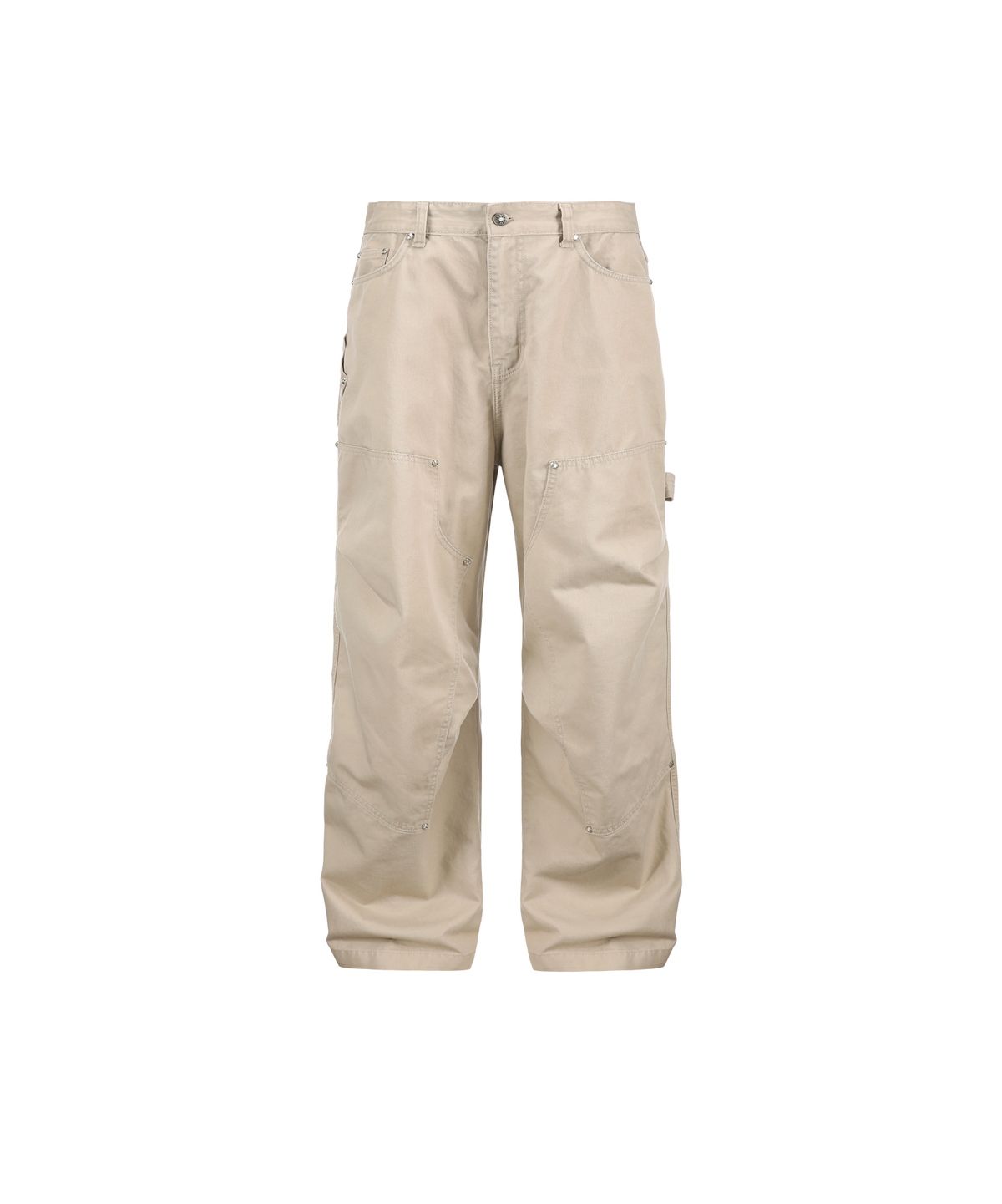 9999아카이브(9999ARCHIVE) Jewelry Revet Double Knee Pants