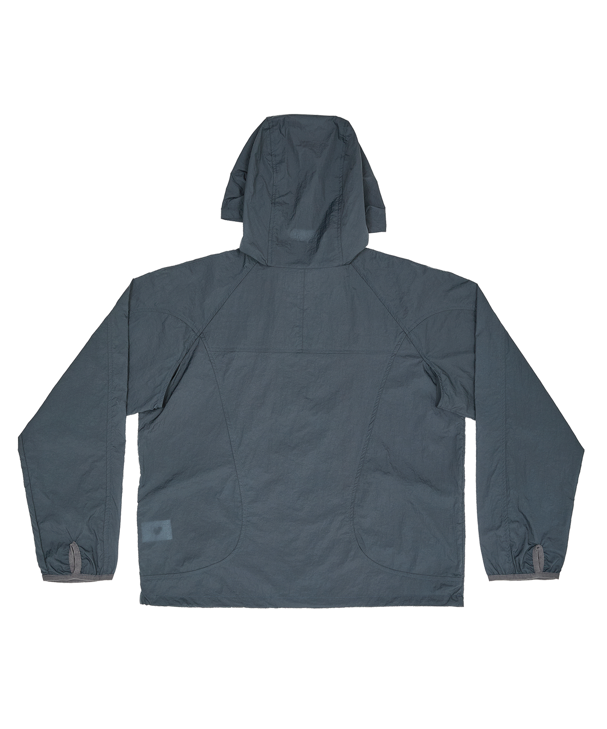 고다신(GODASHIN) Sheer Hooded Windbreaker (Navy)