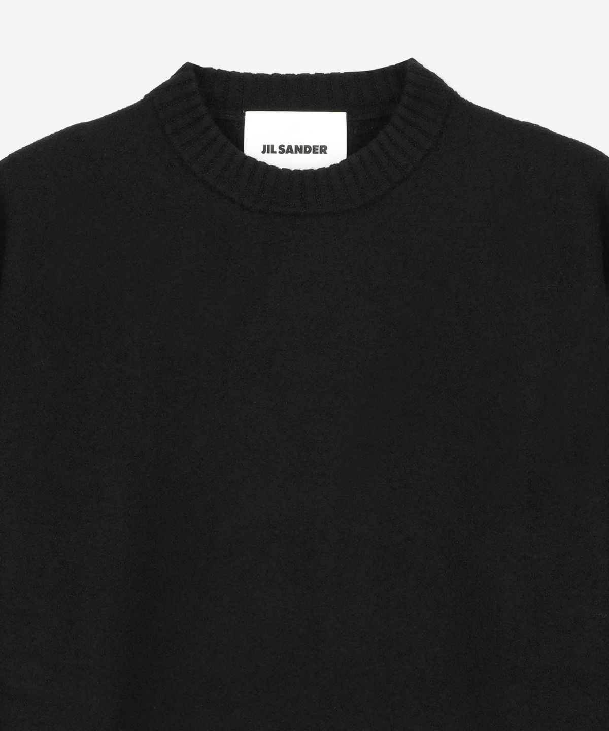 질 샌더(JIL SANDER) 크루넥 니트 - 블랙 / J21GP0002J14603001