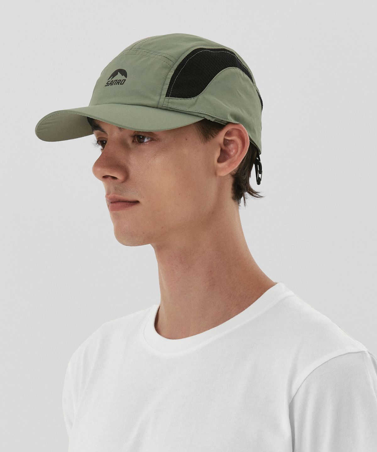산로(SANRO) [UNISEX] 선쉐이드 나일론 볼캡 - 카키