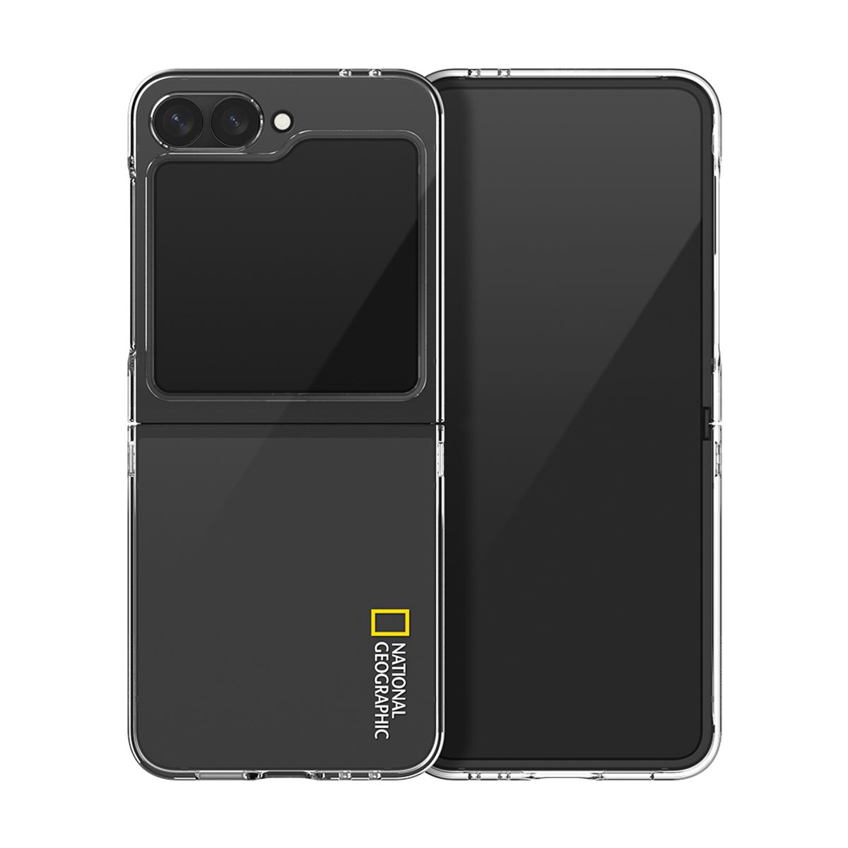 내셔널지오그래픽 모바일(NATIONAL GEOGRAPHIC MOBILE) 갤럭시Z플립6 프론트 글라스 슬림핏 케이스