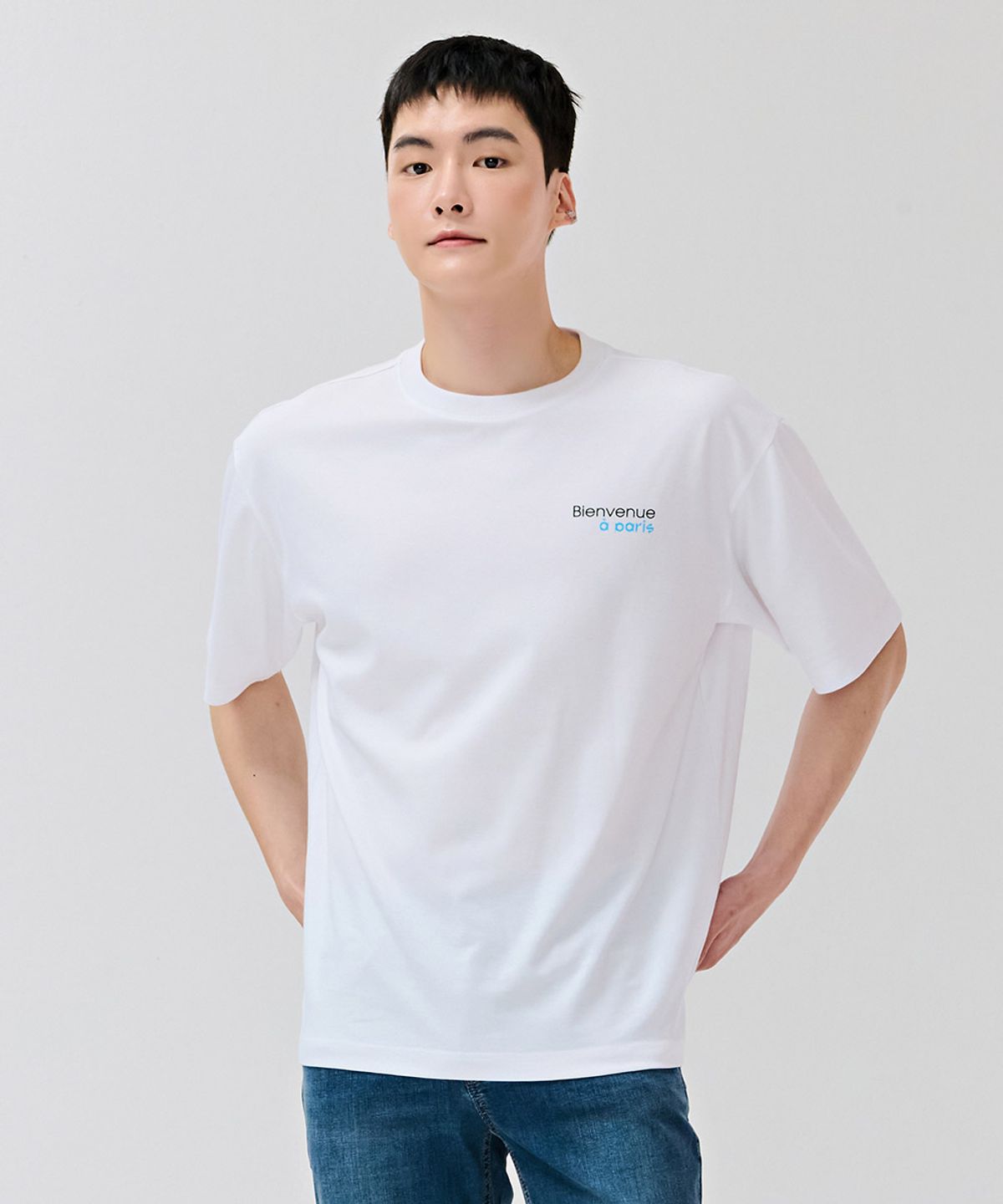 체이스컬트(CHASECULT) 남성 포토 그래픽 반팔 티셔츠-DCRK5830E01