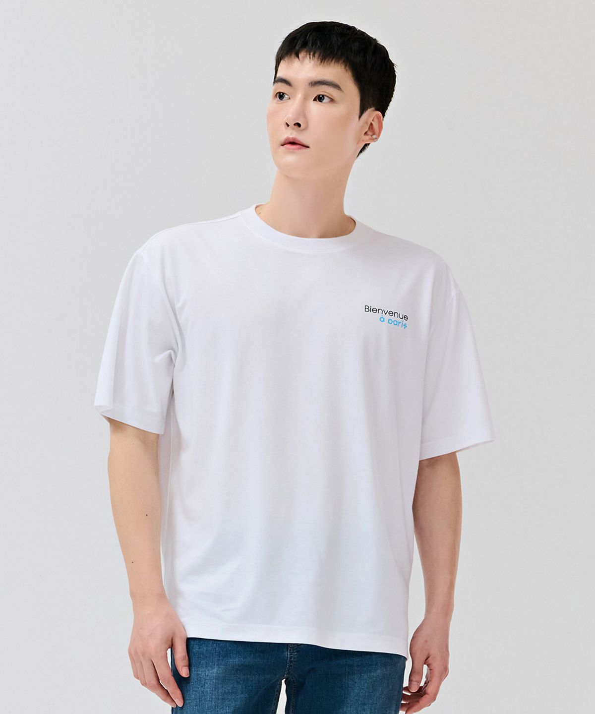 체이스컬트(CHASECULT) 남성 포토 그래픽 반팔 티셔츠-DCRK5830E01