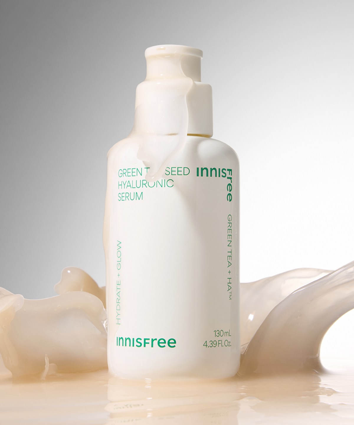 이니스프리(INNISFREE) [사은품 증정] (대용량) 그린티 씨드 히알루론산 세럼 130mL + 15mL 3개