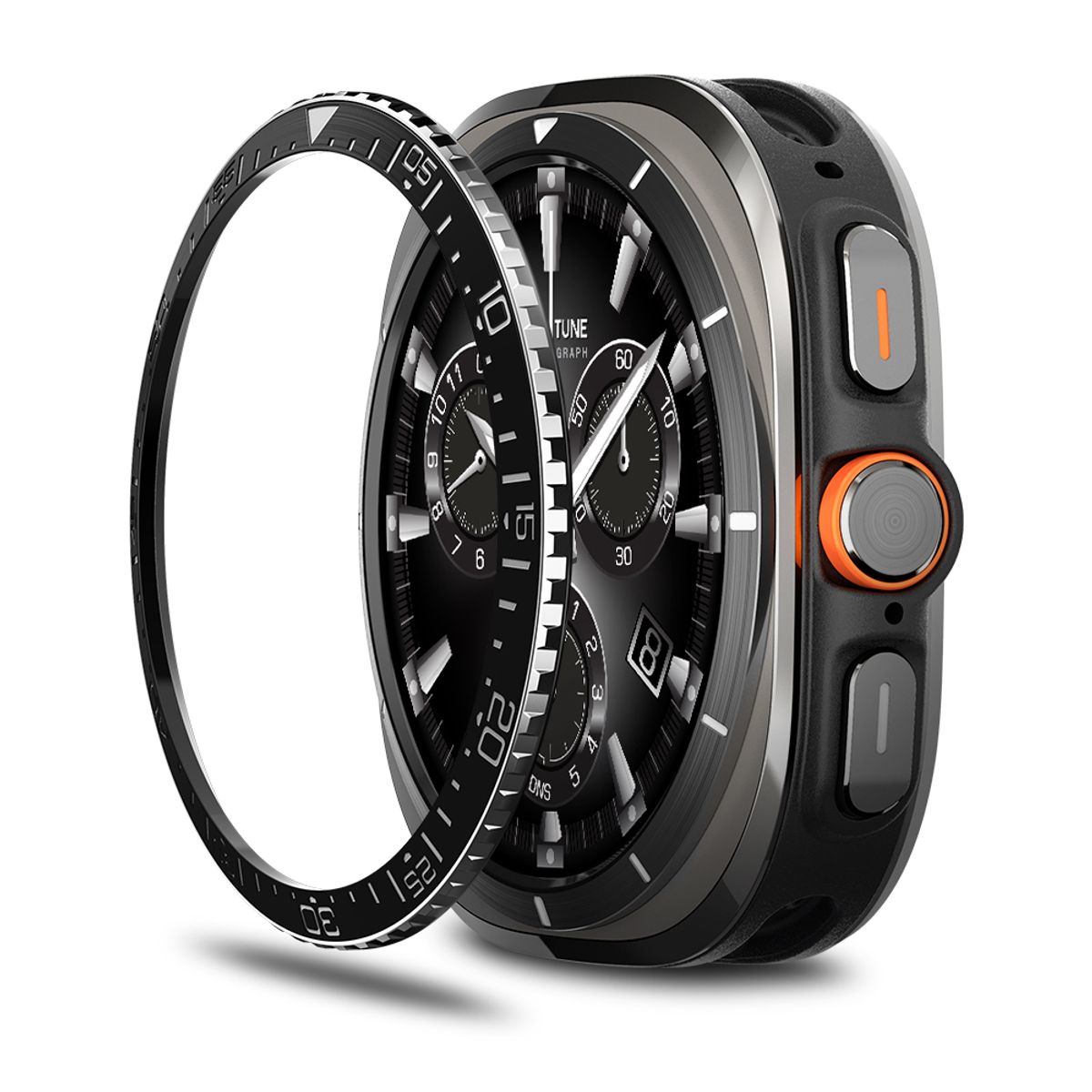 슈피겐(SPIGEN) 갤럭시워치 울트라 베젤링 케이스 베젤튠 다이버