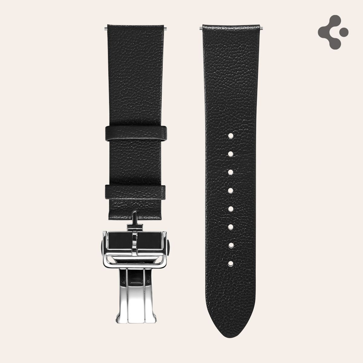슈피겐(SPIGEN) 갤럭시워치7 FE 스트랩 갤럭시워치6 5 프로 디버클 천연가죽 밴드 엔조